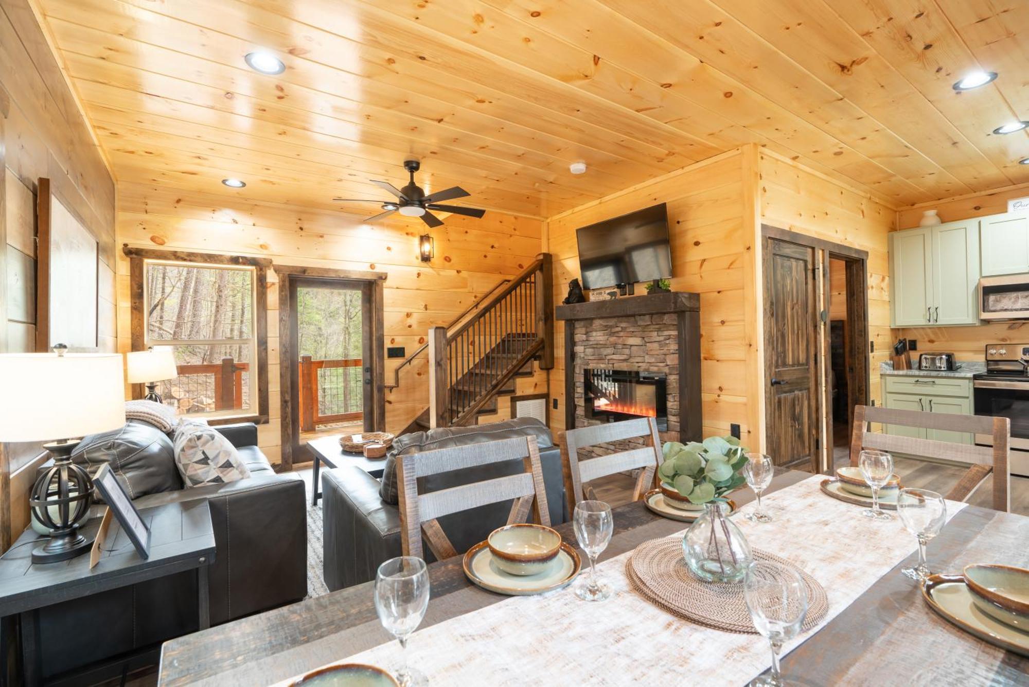 Hawks Nest Mountain Cabin Сев'єрвілл Екстер'єр фото